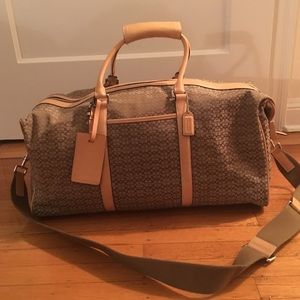 Coach Signature weekend/travel bag